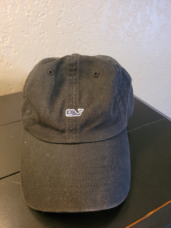 Vineyard Vines Accessories - Black Whale Logo Baseball Cap - Men Accessories
